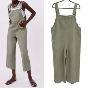 Zara Olive Green Jumpsuit
